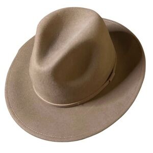Will & Bear William Oak Small Wool Travel Hat Women Men Unisex Fedora Boho New